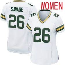 Women Green Bay Packers #26 Darnell Savage Nike White Game NFL Jersey->women nfl jersey->Women Jersey